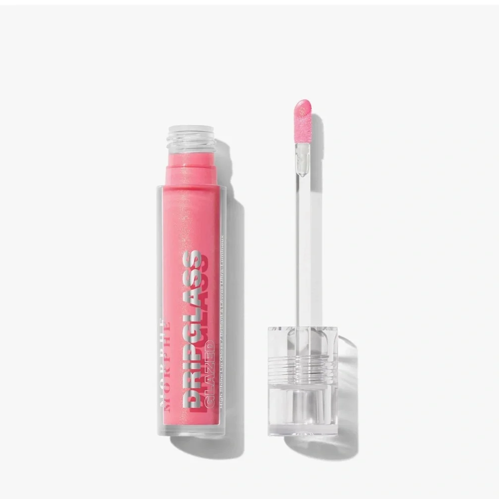 Morphe DRIPGLASS GLAZED high shine lip gloss - pink mirror